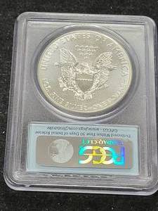2012(W) AMERICAN SILVER EAGLE MS70 PCGS FIRST STRIKE