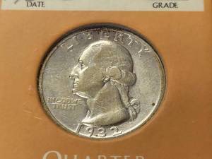 1932-S WASHINGTON QUARTER VG OR BETTER