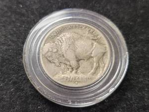 1913-S type I US BUFFALO NICKEL IN AIRTITE