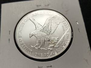 2022 AMERICAN SILVER EAGLE 1 TROY OZ .999 FINE SILVER