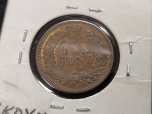 1898 US INDIAN HEAD CENT FULL LIBERTY AU OR BETTER