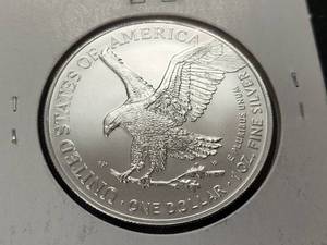 2022 AMERICAN SILVER EAGLE 1 TROY OZ .999 FINE SILVER