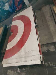 lot 55 image: 8 x 4 sheets bullseye background