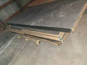 lot 104 image: Various size peg boards on left side