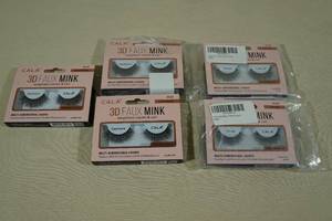 5 Sets Cala 3D Faux Mink Eye Lashes