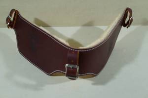 Occidental Leather Belt Liner With Sheepskin -Small