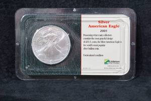 2001 US Silver American Eagle 1 Ounce Coin