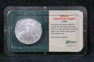 2005 US Silver American Eagle 1 Ounce Coin