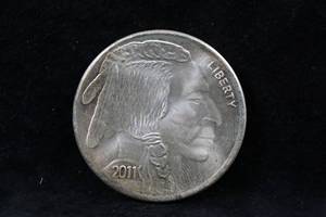 1 Ounce Buffalo Nickel Style Silver Round Coin