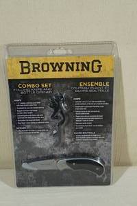Browning Combo Set Folding Knife and Bottle Opener