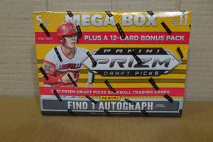 Panini Prizm Mega Box of 2021 Draft Picks Baseball Card Packs