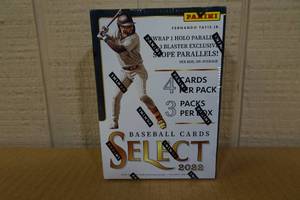 2022 Panini Select Baseball Blaster Box of Card Packs