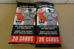 Panini 2022 Diamond Kings Baseball Card Hanger Packs
