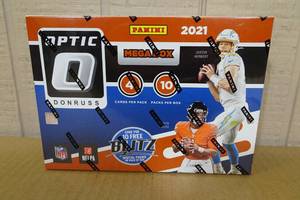 Panini Optic 2021 Mega Box of Football Card Packs