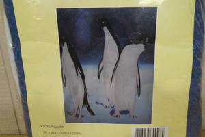 Northpoint Fleece Throw - Penguins