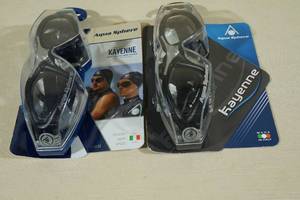 2 Aqua Sphere Kayenne Adult Unisex Swim Goggles