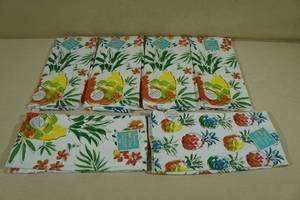 6 Kay Dee Tropical Oasis Dual Purpose Towels