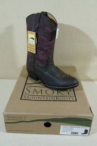 Smoky Mountain Cowboy Boots - Youth 6.5