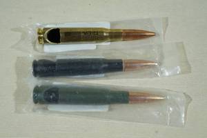 Lucky Shot 50 BMG Casing Bottle Openers - Merica, Black, Green