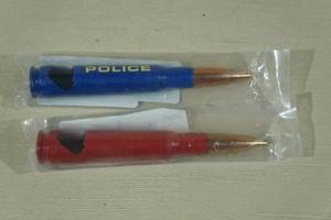 Lucky Shot 50 BMG Casing Bottle Openers - PoliceFireman