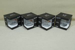 4 Lucky Shot 10oz Rocks Glasses with 308 Caliber Bullet