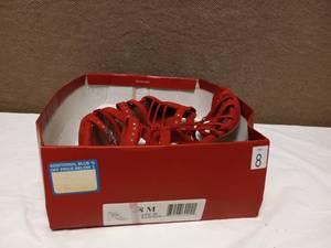 lot 44 image: SIZE 8 BRAYDEN HEELED SANDALS