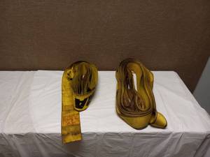 lot 66 image: 2 LARGE TOW STRAPS