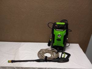 lot 70 image: GREENWORKS 1500PSI POWER WASHER