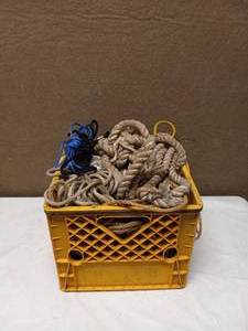 lot 83 image: HUGE ASSORTMENT OF ROPES