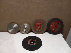 lot 102 image: MASONRY CUTTING BLADES
