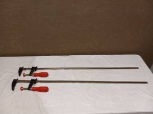 lot 109 image: 2 CLUTCH STYLE BAR CLAMP