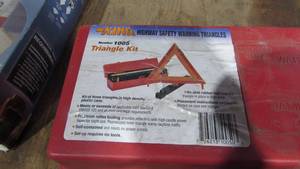 Fire Extinguisher and Road Triangles