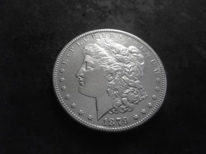 1879 S Morgan Silver Dollar Reverse Of 1878 (2nd Reverse)