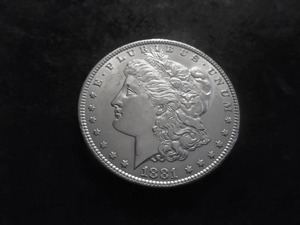 1881 Morgan Silver Dollar
