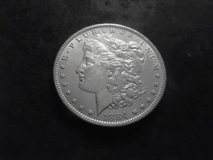 1884 O  Morgan Silver Dollar