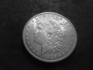 1885 O  Morgan Silver Dollar