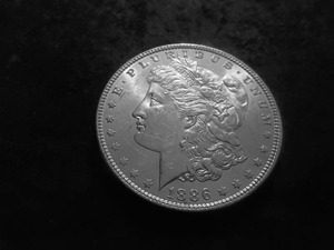 1886  Morgan Silver Dollar