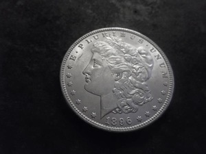 1896  Morgan Silver Dollar