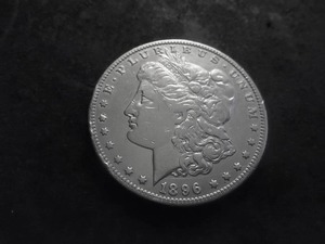 1896 O  Morgan Silver Dollar