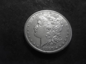 1897 S  Morgan Silver Dollar