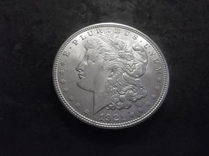 1921 D  Morgan Silver Dollar