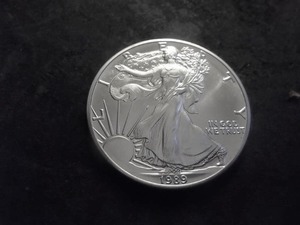 1989 American Eagle Silver Dollar 1 Oz. 99.9 Pure MS From Unc Roll