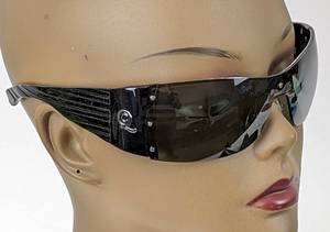 Alexander McQueen Black Womens Sunglasses