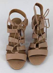 Coach Larissa Lace Up Heeled Sandals