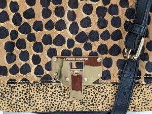 New Vince Camuto Leopard Print Handbag