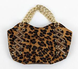 Small Michael Kors Leopard Print Handbag