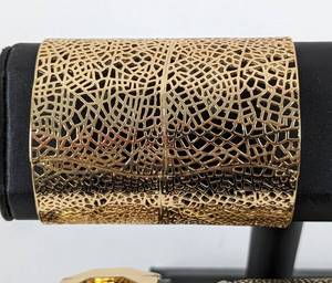 Assorted Gold Tone Cuff Stylish Bracelets