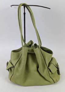 Cole Haan Green Leather Tote