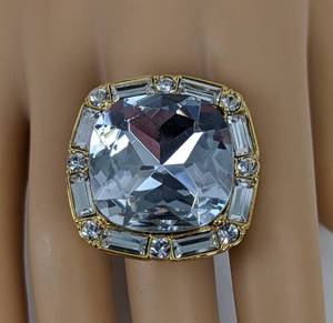 Kate Spade Crystal Cocktail Ring