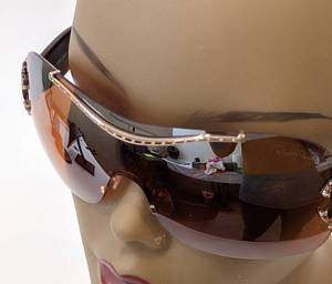 Roberto Cavalli Brown Oversize Sunglasses